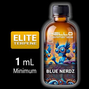 Blue Nerdz terpene bottle