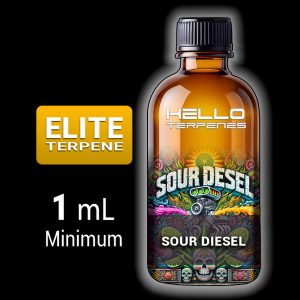 Sour Diesel terpene bottle